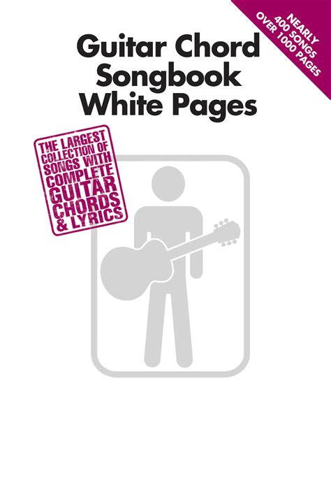 Guitar Chord Songbook White Pages Willis Music Store