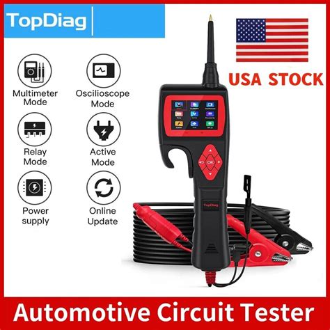 Topdiag P Smart Hook Power Car Circuit Probe Analyzer V Injector