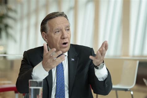 Fran Ois Legault R Pond Vos Questions La Presse