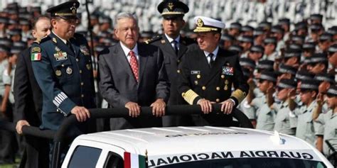 López Obrador “contento” De Militarizar A La Guardia Nacional De México