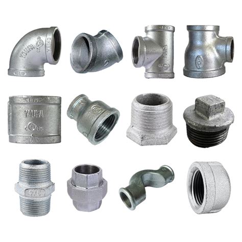 Ul Listed Galvanized Malleable Cast Iron Pipe Gi Fittings Factory And