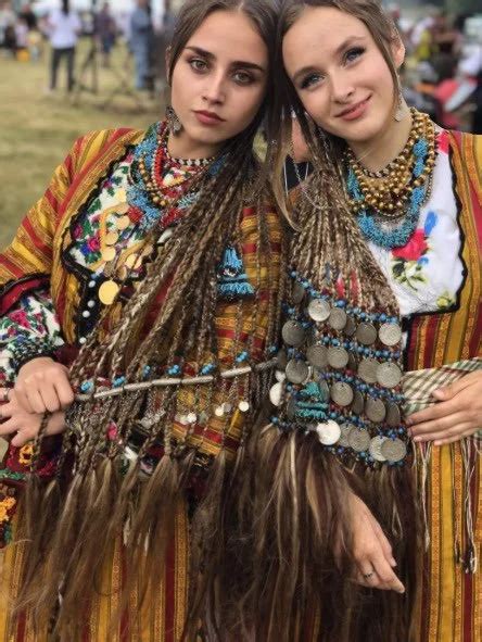 Traditional Gowns And Braids Of The Pomak Village Of Startsevo