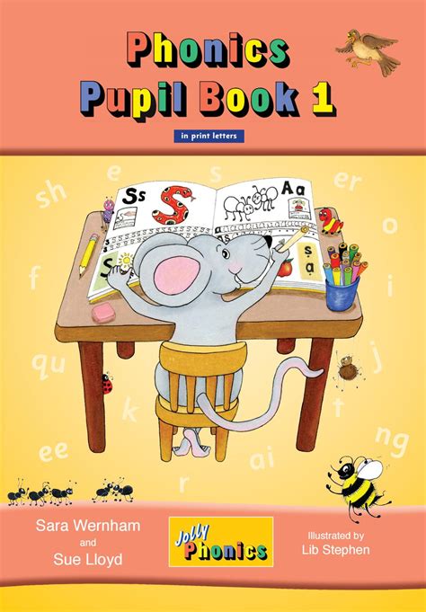 Jl772 Jolly Phonics Pupil Book 1 Colour In Print Letters By Jolly