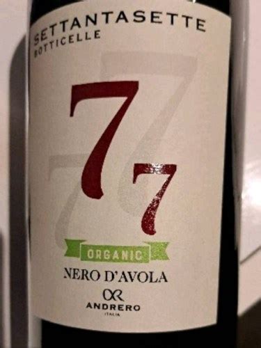 Andrero 77 Nero D Avola Vivino US