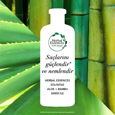 Herbal Essences S Lfats Z G Ve Nem Aloe Bambu Ampuan Fiyat