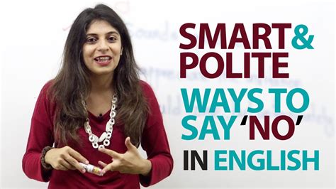 Smart And Polite Ways To Say NO In English Free Spoken English