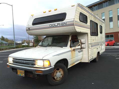 1991 Dolphin V6 Eugene Or Toyota Motorhome Used Class C Motorhomes Class C Rv