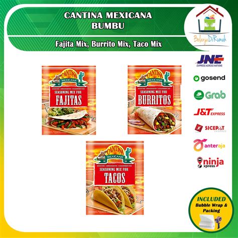 Jual Bumbu Taco Cantina Mexicana Shopee Indonesia