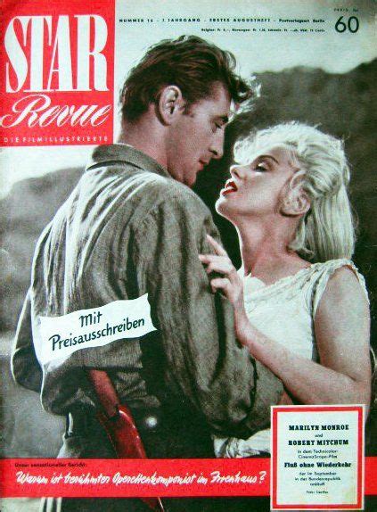 Star Revue Magazine August Germany Cover Photo Of Marilyn