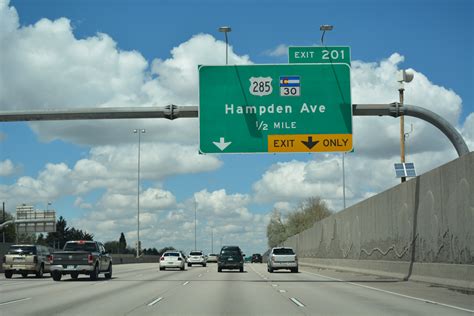 Interstate 25 North Denver Aaroads Colorado