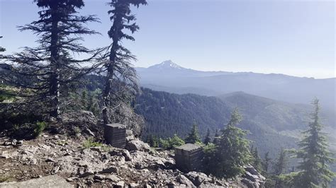 Arriving At The Summit Of Crescent Mountain Willamette National