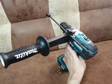 Дрель-шуруповерт аккумуляторная Makita DHP458Z LXT — купить по низкой ...