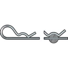 Shop Single Spring Cotter Pin - Metric - A2 Stainless Steel - DIN 11024 ...