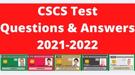 Cscs Test 2023 Cscs Training Video Cscs Health And Safety Test Qanda Citb Test Qanda Youtube