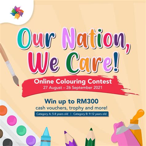 Our Nation We Care Online Colouring Contest New World Park Penang