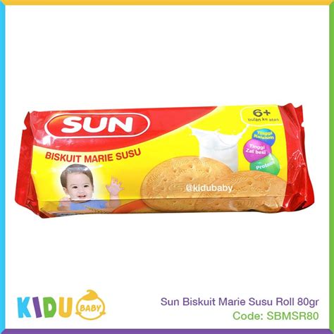 Jual Sun Biskuit Marie Susu Roll 80gr 150gr Biskuit Bayi Cemilan Bayi