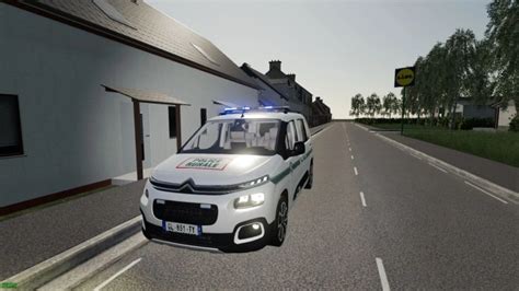 FS19 Citroen Berlingo Police Rurale V1 0 Farming Simulator 19 Mods