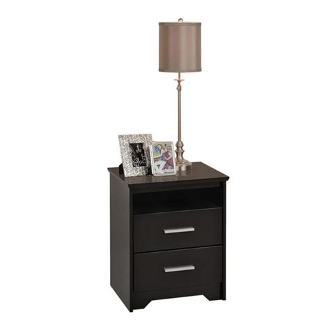 Prepac Coal Harbor Black Nightstand Bch 2250 Rona