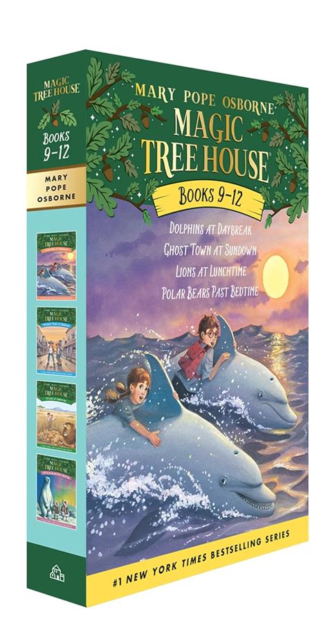 Amazon Magic Tree House Boxed Set Books 9 12 Dolphins At