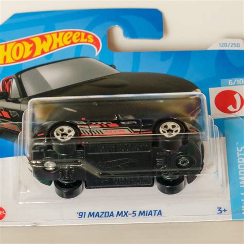 Hot Wheels Mazda MX 5 Miata 91 Etsy