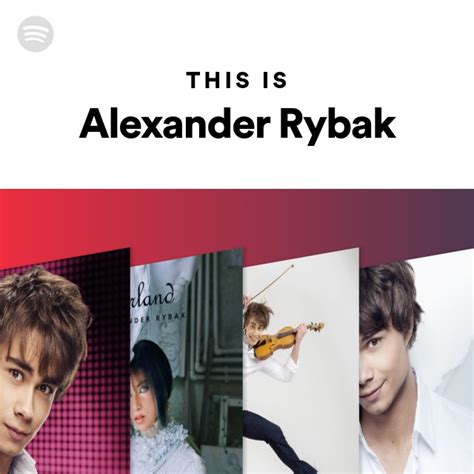 This Is Alexander Rybak Playlist By Spotify Spotify