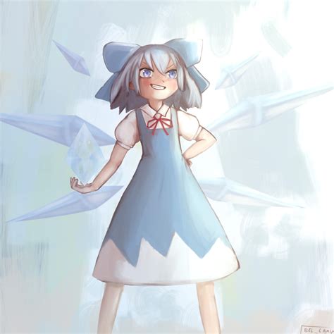 Cirno By Elcamu On Deviantart
