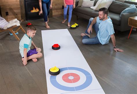 This Hovering Curling Set Game Lets You Prove Your Olympics Worth At Home