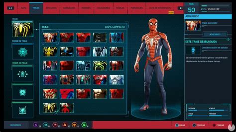 Todos Los Trajes Y Poderes De Spider Man Ps Y C Mo Conseguirlos