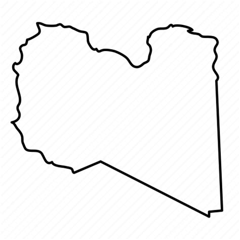 Blank Map Of Libya Free Png And Vector Blank Maps Images And Photos