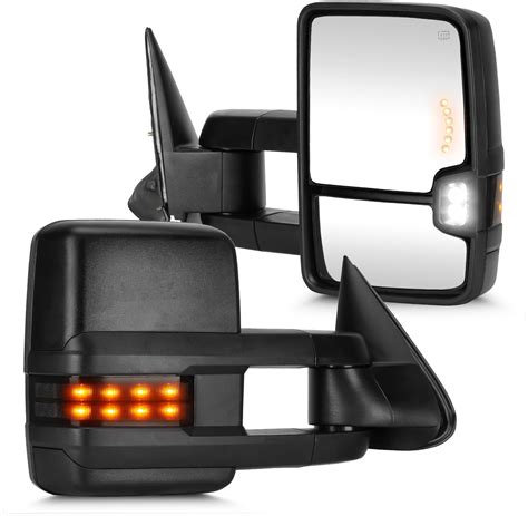 Youxmoto Towing Mirrors 2003 2004 2005 2006 For Chevy For Gmc Silverado Sierra 1500