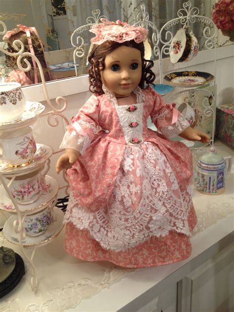 Marie Grace Wears Colonial Gown American Girl Doll Accessories