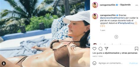 Carolina Gómez presumió su figura con pequeño bikini a años de haber sido Señorita Colombia
