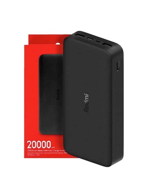 Powerbank Xiaomi 20000mAh Redmi 18W Fast Charge - Sklep, Opinie, Cena w ...