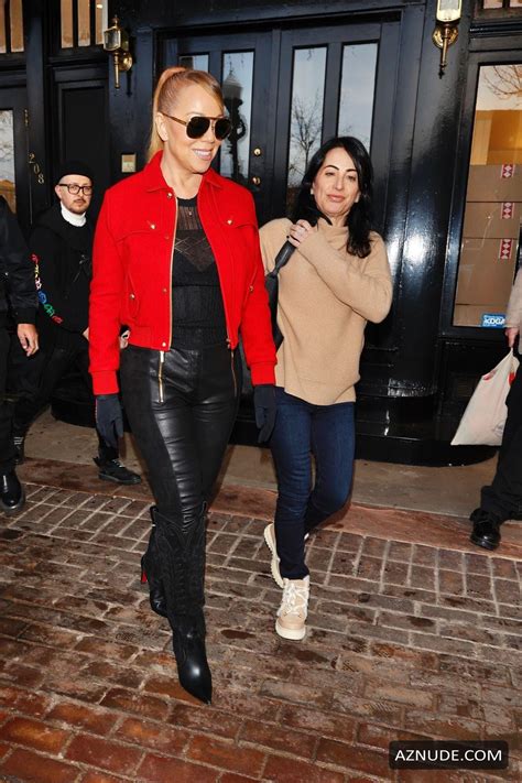 Mariah Carey Sexy Spotted Showing Off Her Hot Curves While Shopping In Aspen AZNude