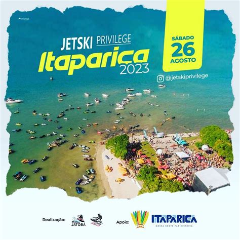 Terceira Edi O Do Jetski Privilege Dia De Agosto Em Itaparica