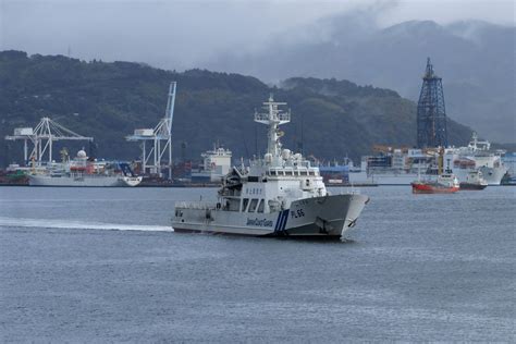 ヱｽ🐟 On Twitter 海上保安庁 下田海上保安部 巡視船「しきね」 清水港に入港した巡視船「しきね」。