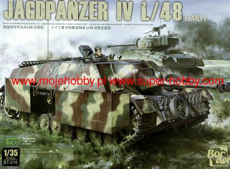 Jagdpanzer IV L 48 Early Border Model BT016