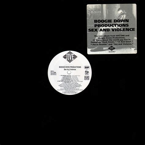 Boogie Down Productions Sex And Violence 1992 Vinyl Discogs