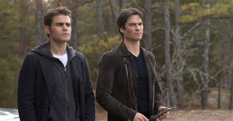 The Vampire Diaries Ian Somerhalder And Paul Wesley Reunite In Paris