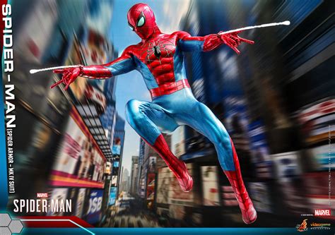 Hot Toys Vgm Marvels Spider Man Spider Armor Mk Iv Suit Hot Toys Complete Checklist