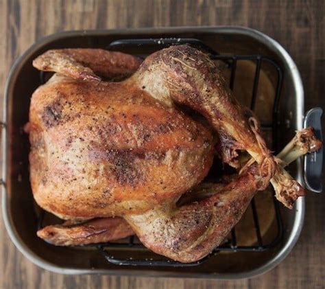 Dry Brined Roasted Turkey Chez Us