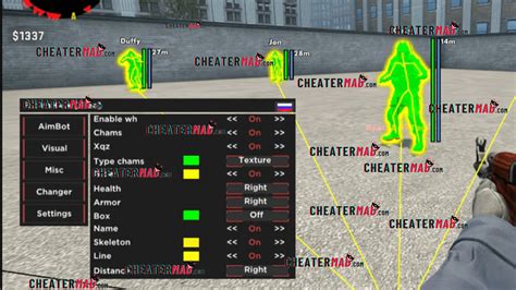 CSGO Cheat EXTRIMHACK CHEATERMAD
