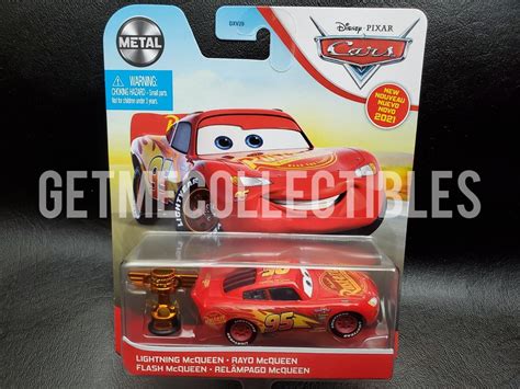 Buy Disney Pixar Cars Lightning Mcqueen With Piston Cup Trophy 2021