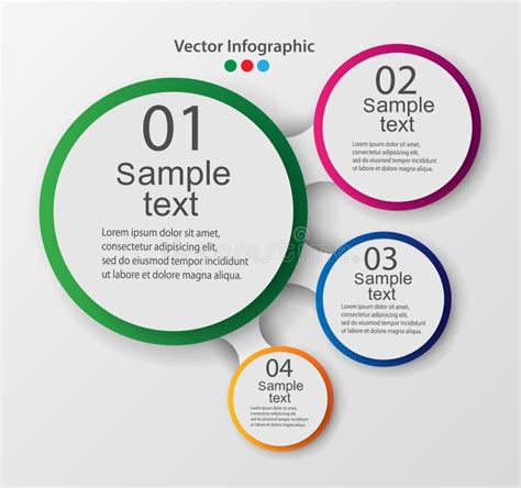 Elementi Di Vettore Per Infographic Modello Per Il Diagramma Il