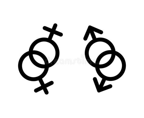 Simboli Gay Di Amore Di Vettore LGBT Illustrazione Vettoriale Illustrazione Di Parata