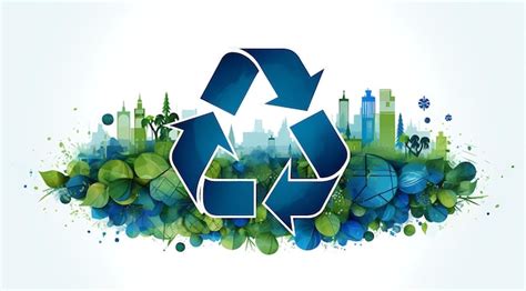 Premium Ai Image Banner Of Recycling Symbol Made Of Recycled