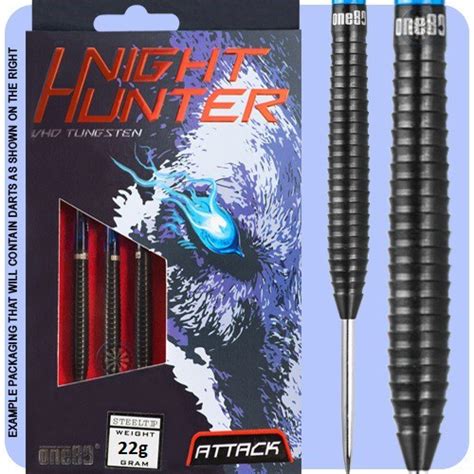 One Night Hunter G G Tungsten Darts Steel Tip Dart Sting Velocity