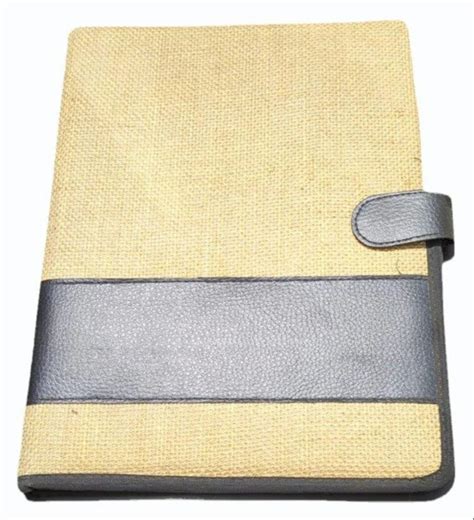 Velcro Jute File Folder Beige Size A At Rs Piece In New Delhi