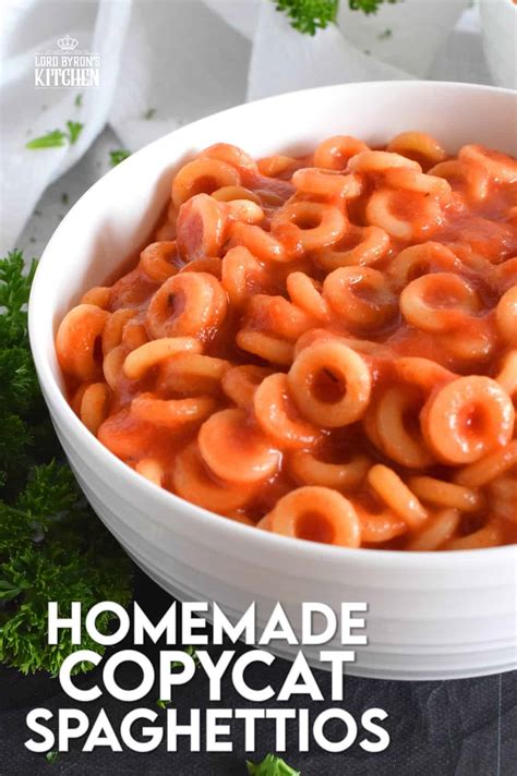 Homemade Copycat Spaghettios Lord Byrons Kitchen