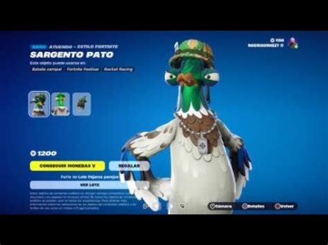 Tienda De Objetos Atuendo Skin Sargento Pato Fortnite Agust N